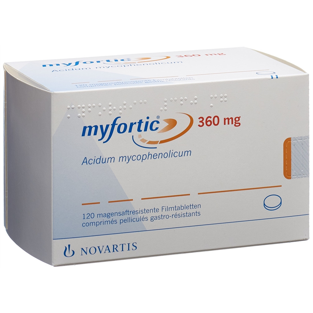 MYFORTIC cpr pell 360 mg 120 pce