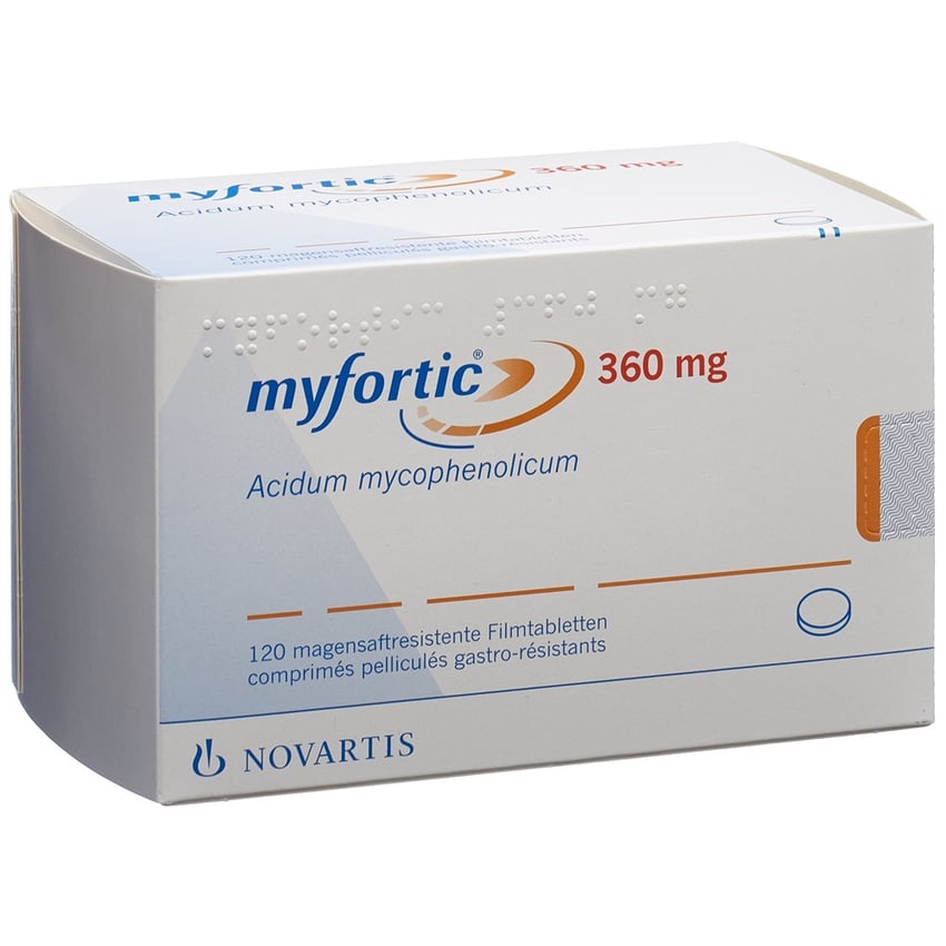 Myfortic 360 mg, magensaftresistente Filmtabletten