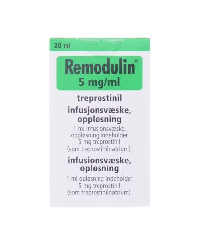Remodulin 5 mg/ml, Infusionslösung s.c und i.v.