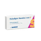 FELODIPINE Sandoz eco cpr ret 5 mg 100 pce