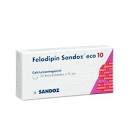 FELODIPINE Sandoz eco cpr ret 10 mg 20 pce