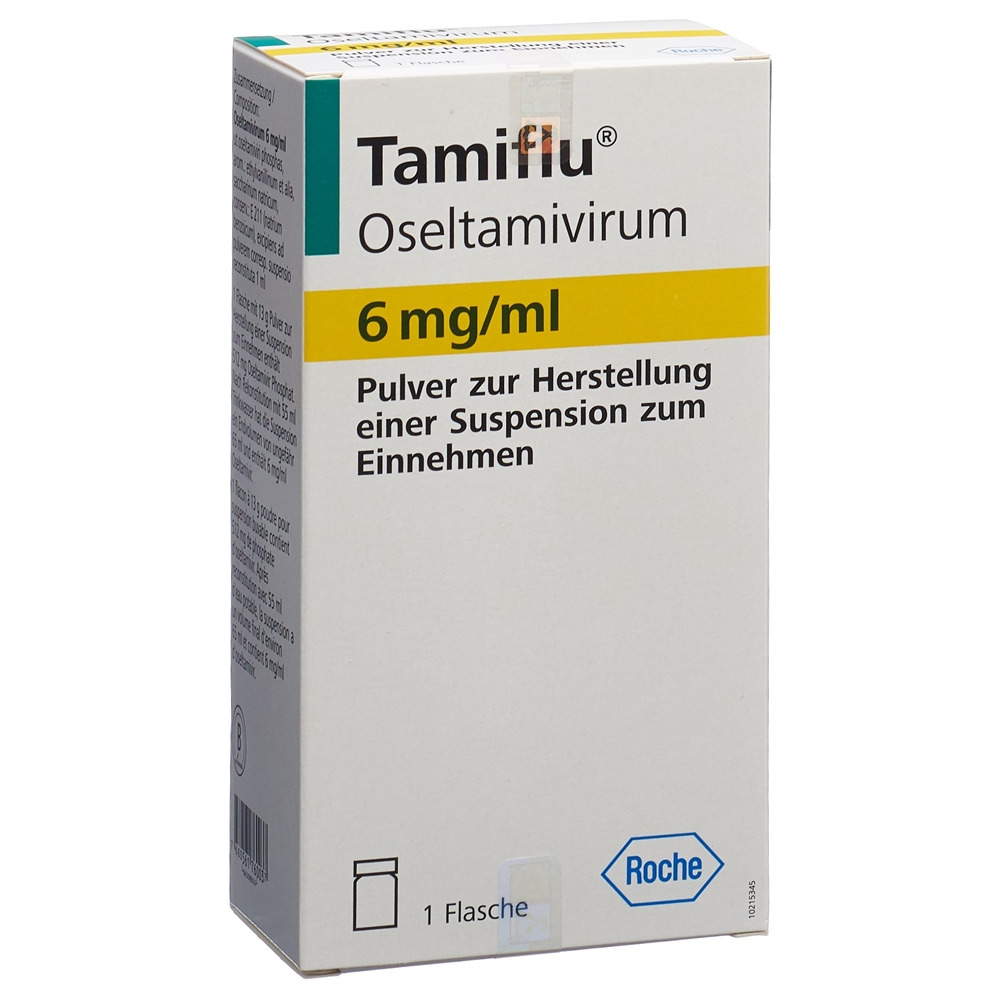 Tamiflu 6 mg/ml, Pulver zur Herstellung einer Suspension zum Einnehmen