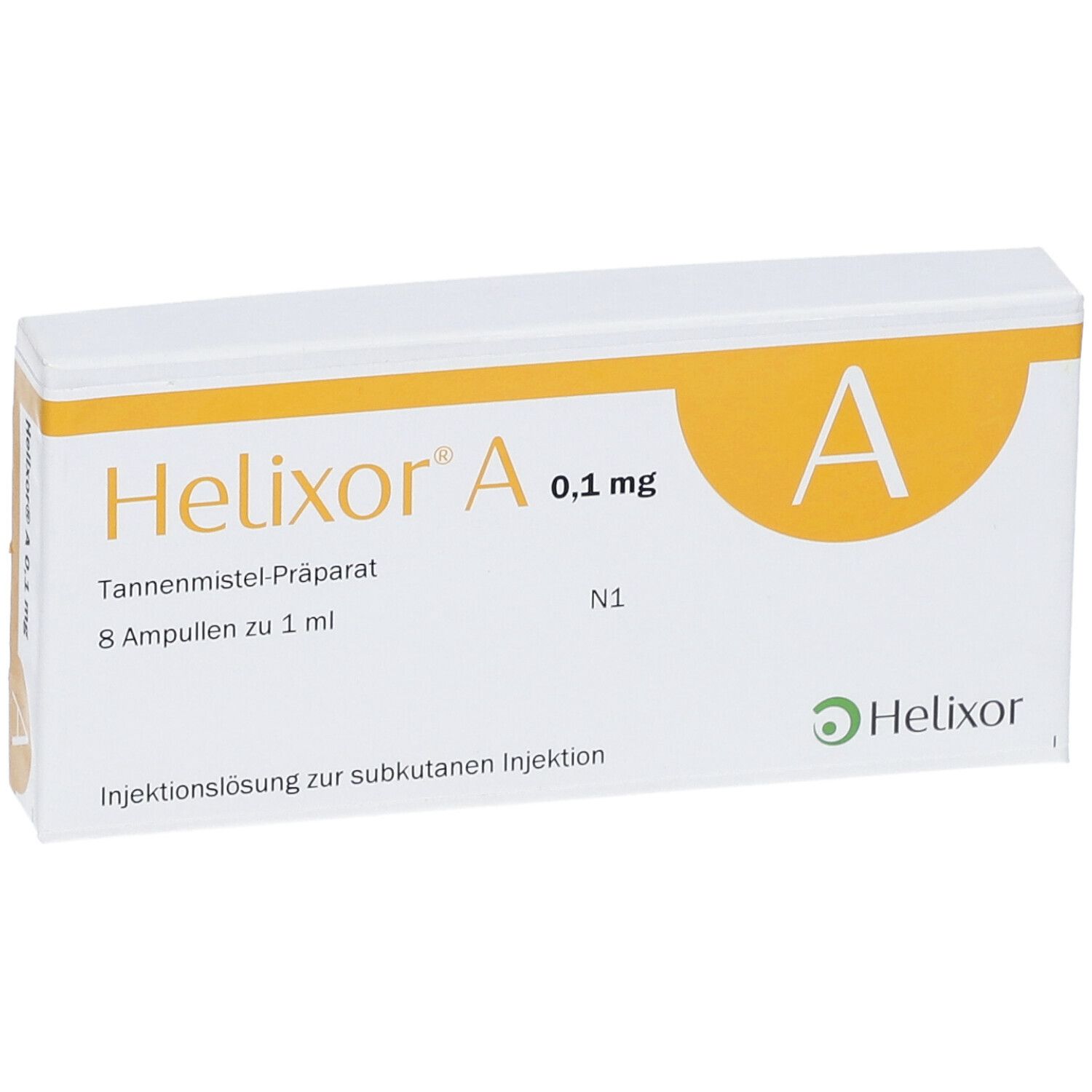 Helixor A 0,1 mg, Injektionslösung (s.c.)