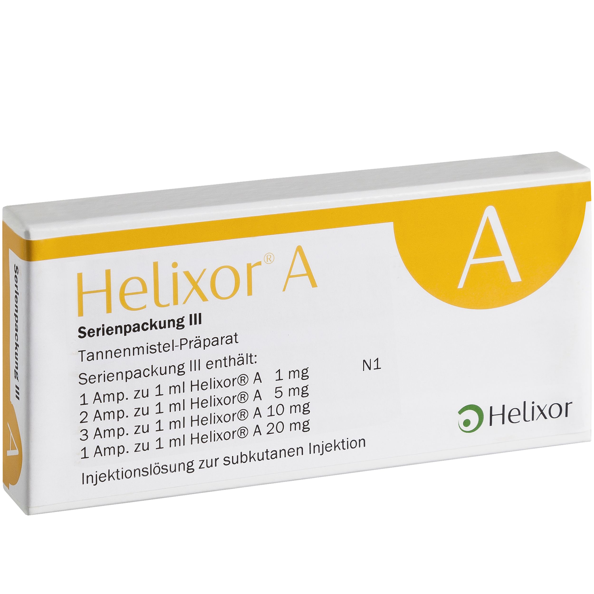 Helixor A 1 mg, Injektionslösung (s.c.)