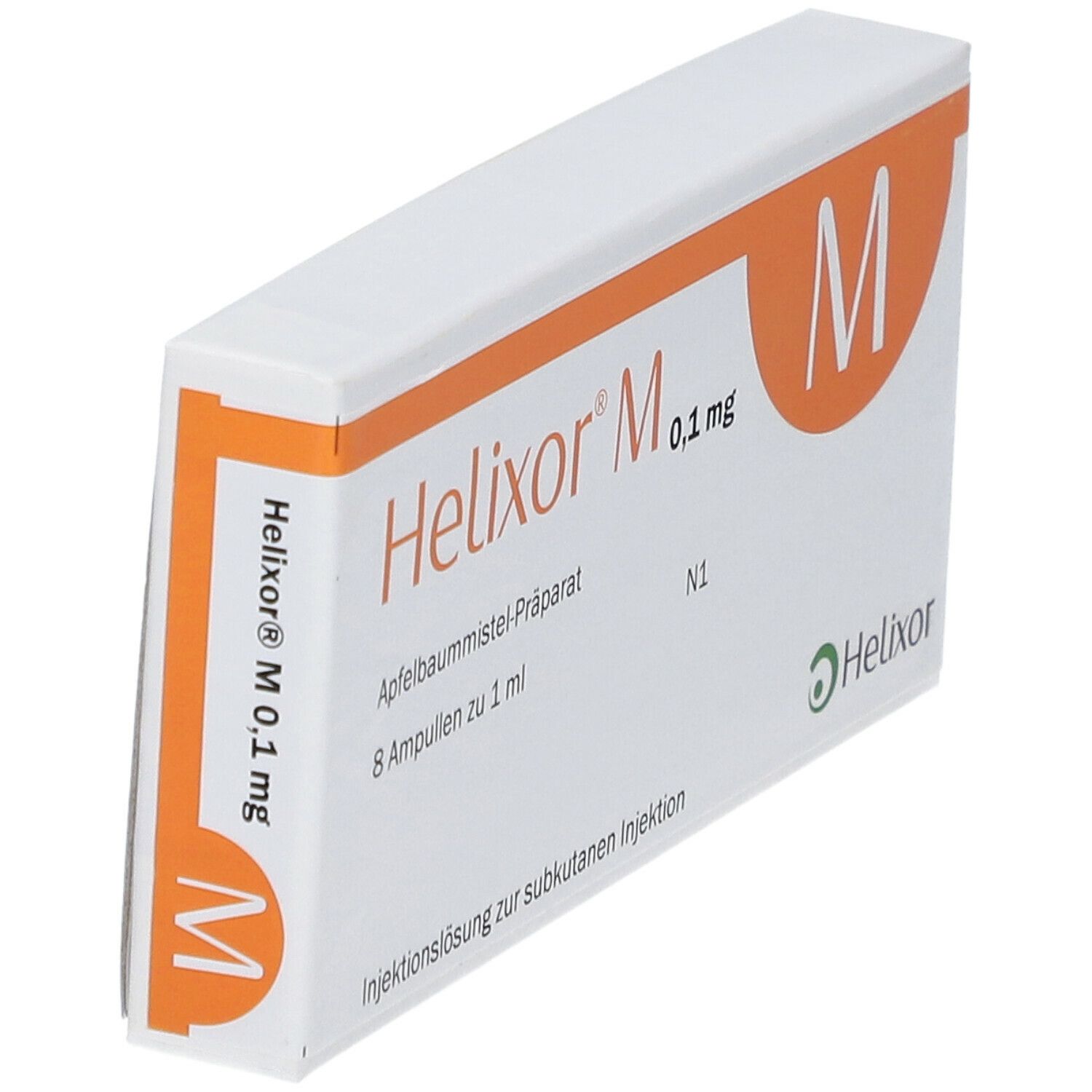 HELIXOR M sol inj 0.1 mg amp 8 pce