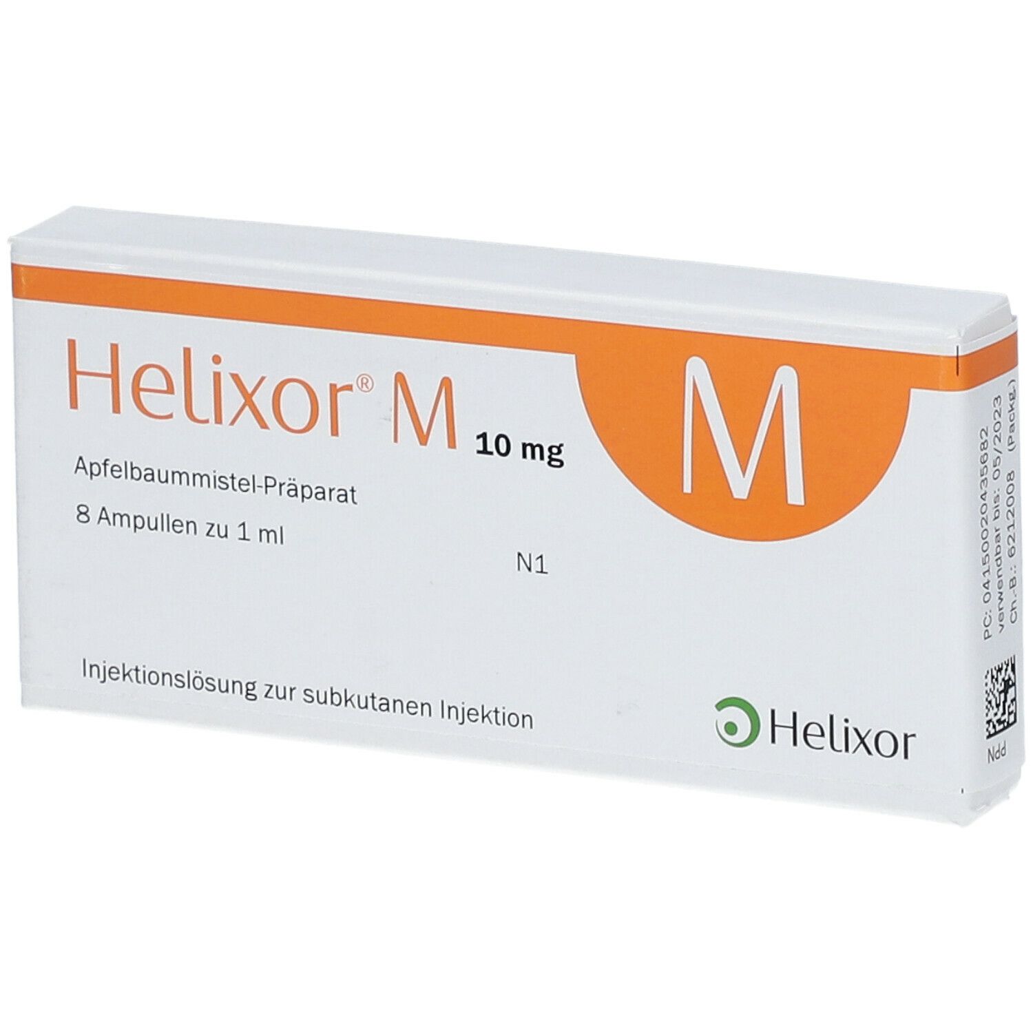 HELIXOR M sol inj 10 mg amp 8 pce
