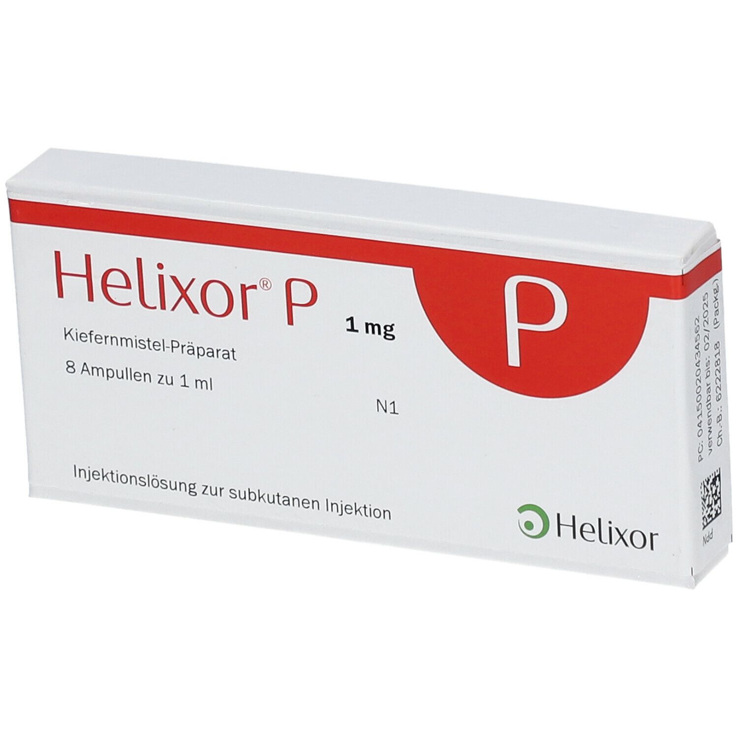 Helixor P 1 mg, Injektionslösung (s.c.)