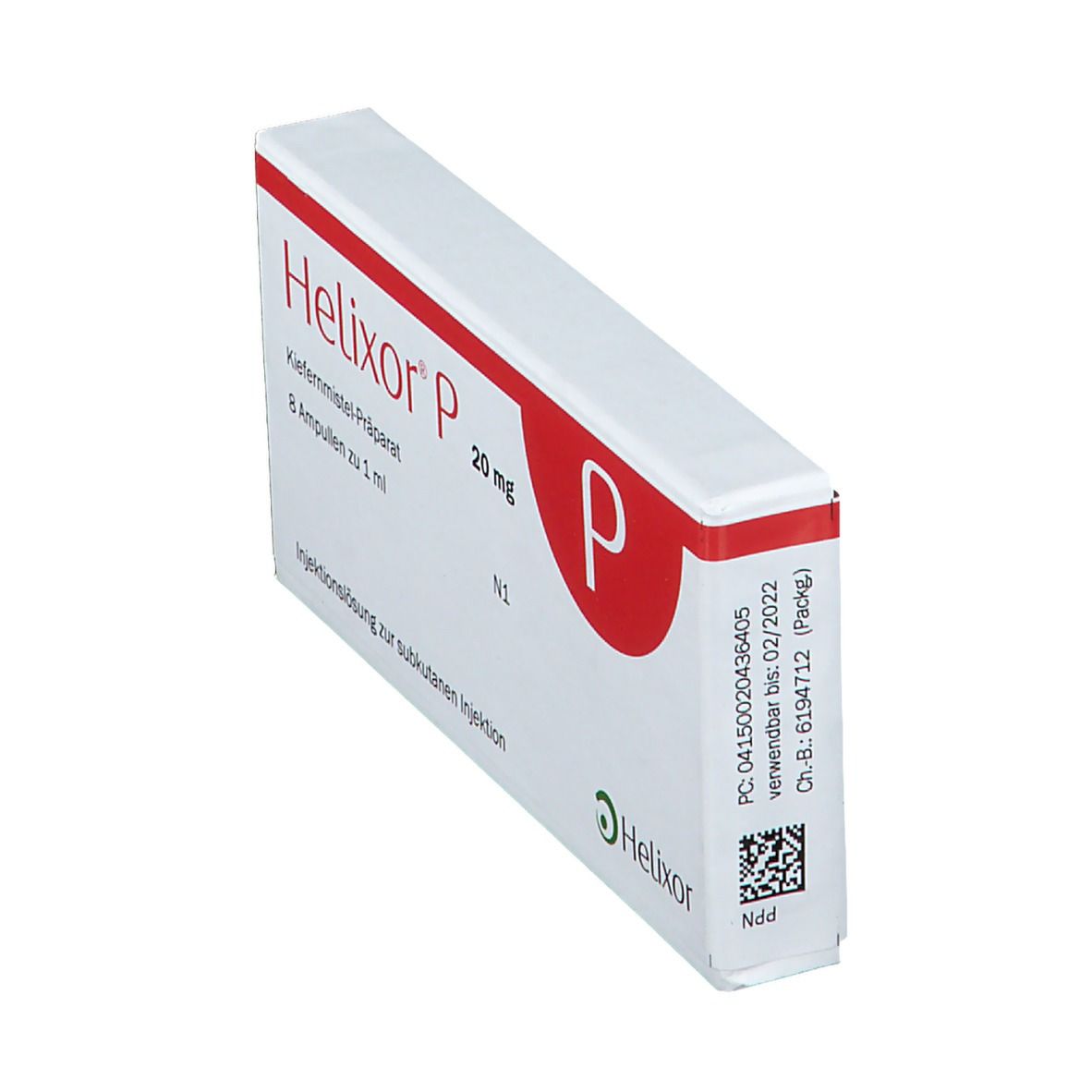 Helixor P 20 mg, Injektionslösung (s.c.)
