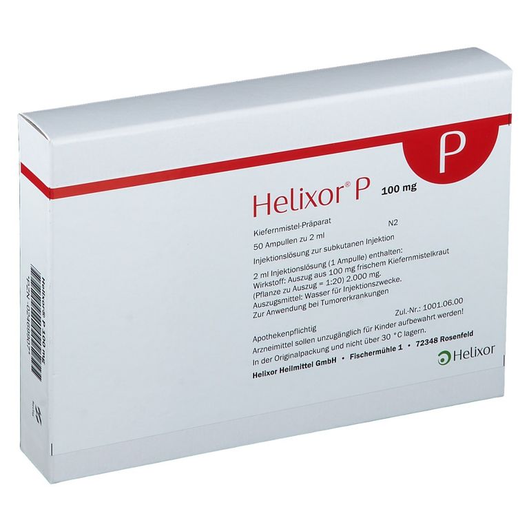 Helixor P 100 mg, Injektionslösung (s.c.)
