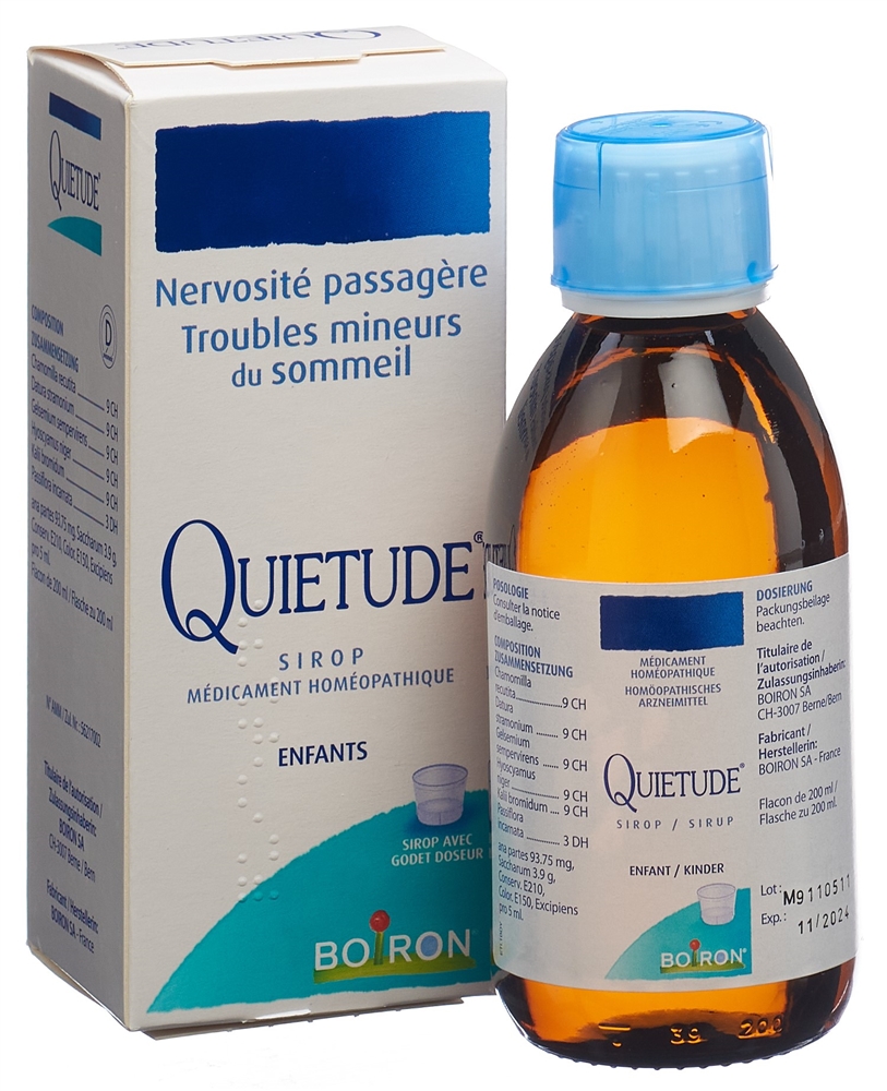 Quiétude, sirop