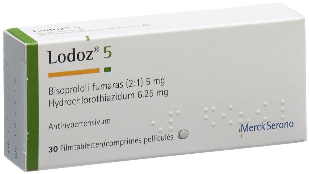 LODOZ 5 cpr pell 5/6.25mg 30 pce