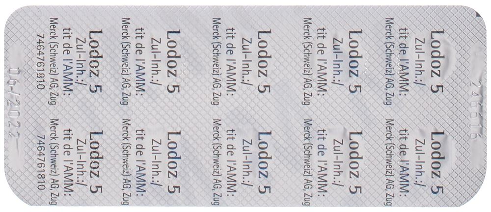 LODOZ 5 cpr pell 5/6.25mg 30 pce