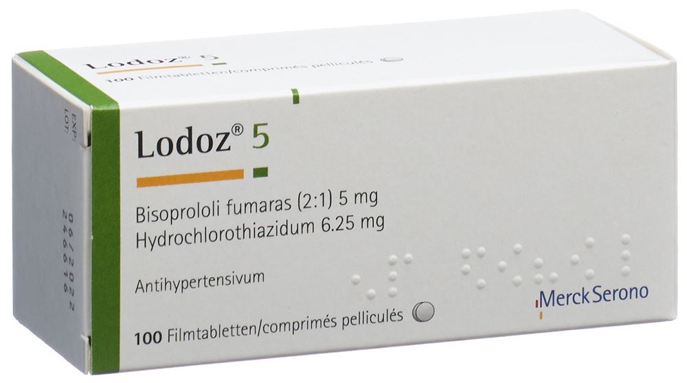 LODOZ 5 cpr pell 5/6.25mg 100 pce