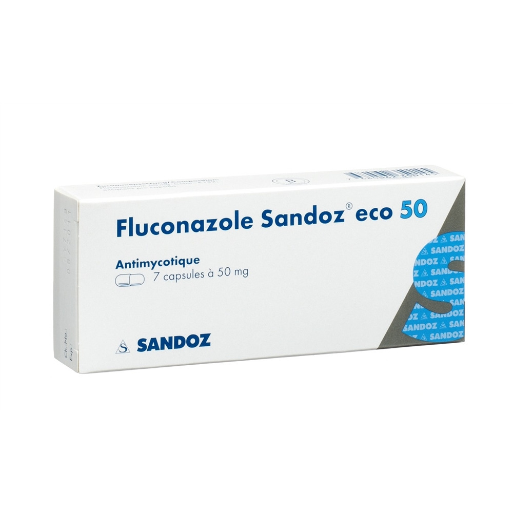 FLUCONAZOLE Sandoz eco caps 50 mg 7 pce
