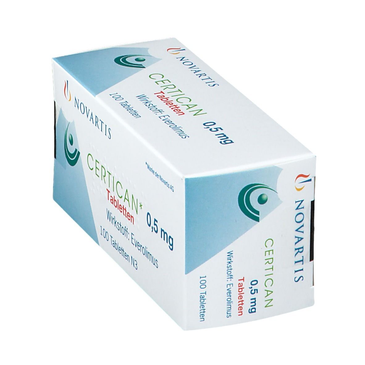 Certican 0.5 mg, Tabletten