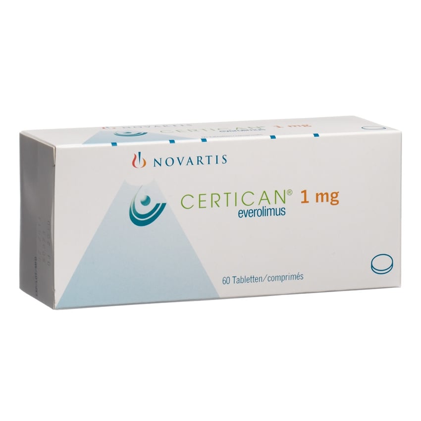 Certican 1 mg, Tabletten