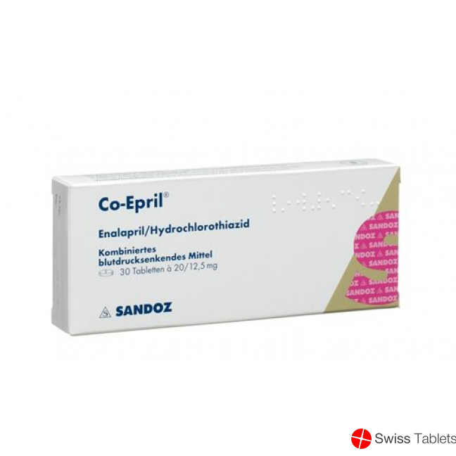 Co-Enalapril Spirig HC, Tabletten