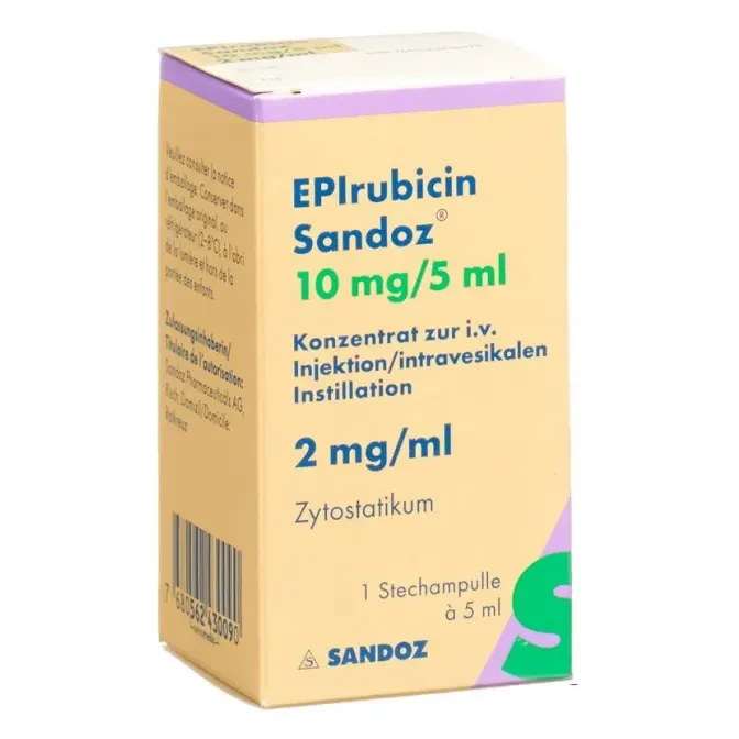 EPIRUBICINE Sandoz 100 mg/50ml flac 50 ml