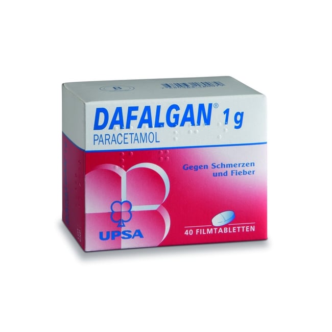 Dafalgan 1 g, Filmtabletten