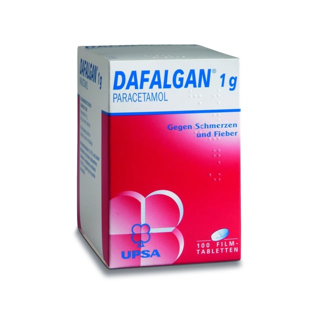 Dafalgan 1 g, Filmtabletten