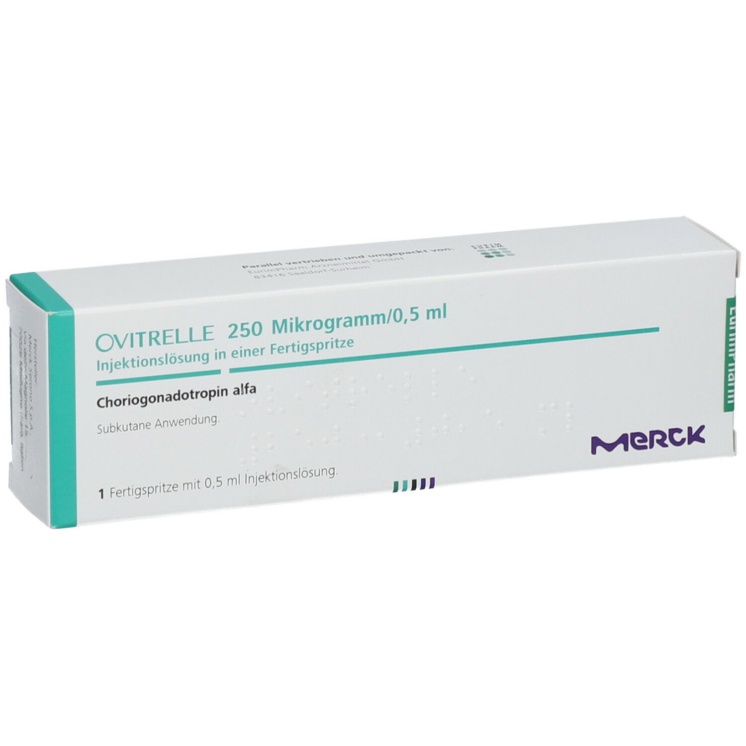 Ovitrelle 250 µg, Injektionslösung in einer Fertigspritze