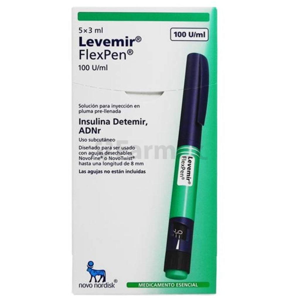 Insulin NovoNordisk Levemir 100 E/ml FlexPen, Injektionslösung