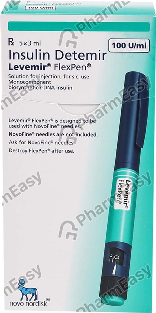 Insulin NovoNordisk Levemir 100 E/ml FlexPen, Injektionslösung