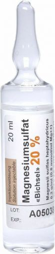 Magnesiumsulfat Bichsel 20%, Injektionslösung