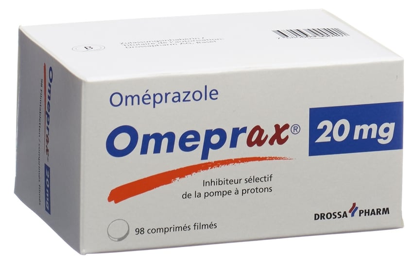 Omeprax 20 mg, Filmtabletten