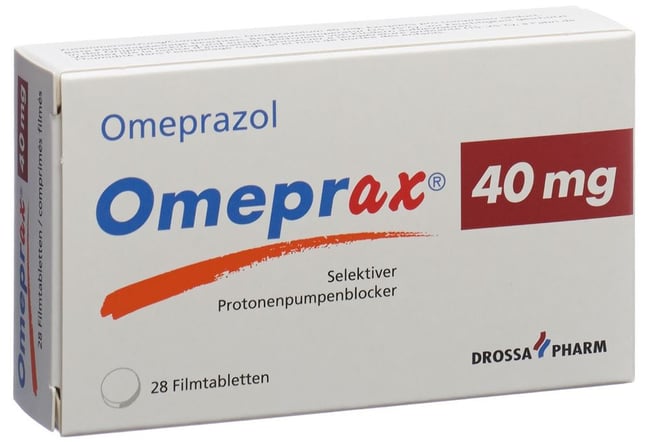 Omeprax 40 mg, Filmtabletten