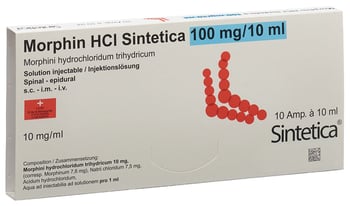 Morphin Sulfate Sintetica 1mg/ml, soluzione per infusione