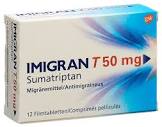IMIGRAN T cpr pell 50 mg 12 pce
