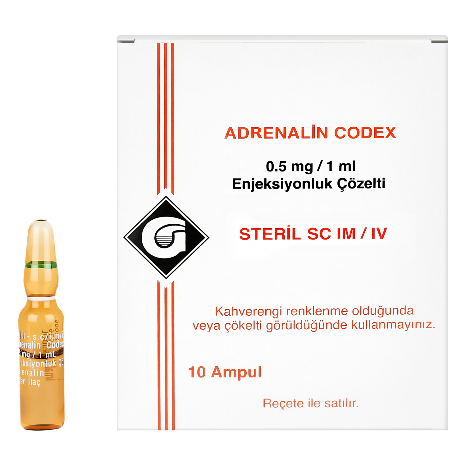 Adrenalin Bichsel 0,5 mg/ml, Injektionslösung (s.c.)