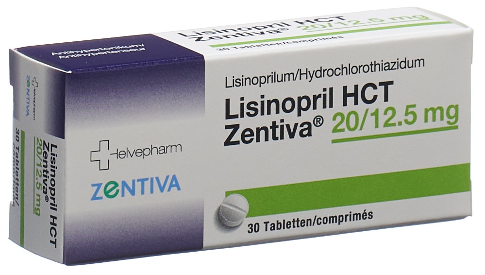 Enalapril HCT Zentiva, Tabletten