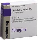 Procain HCl Amino 10 mg/ml, Injektionslösung