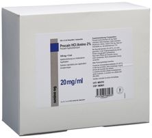 Procain HCl Amino 20 mg/ml, Injektionslösung
