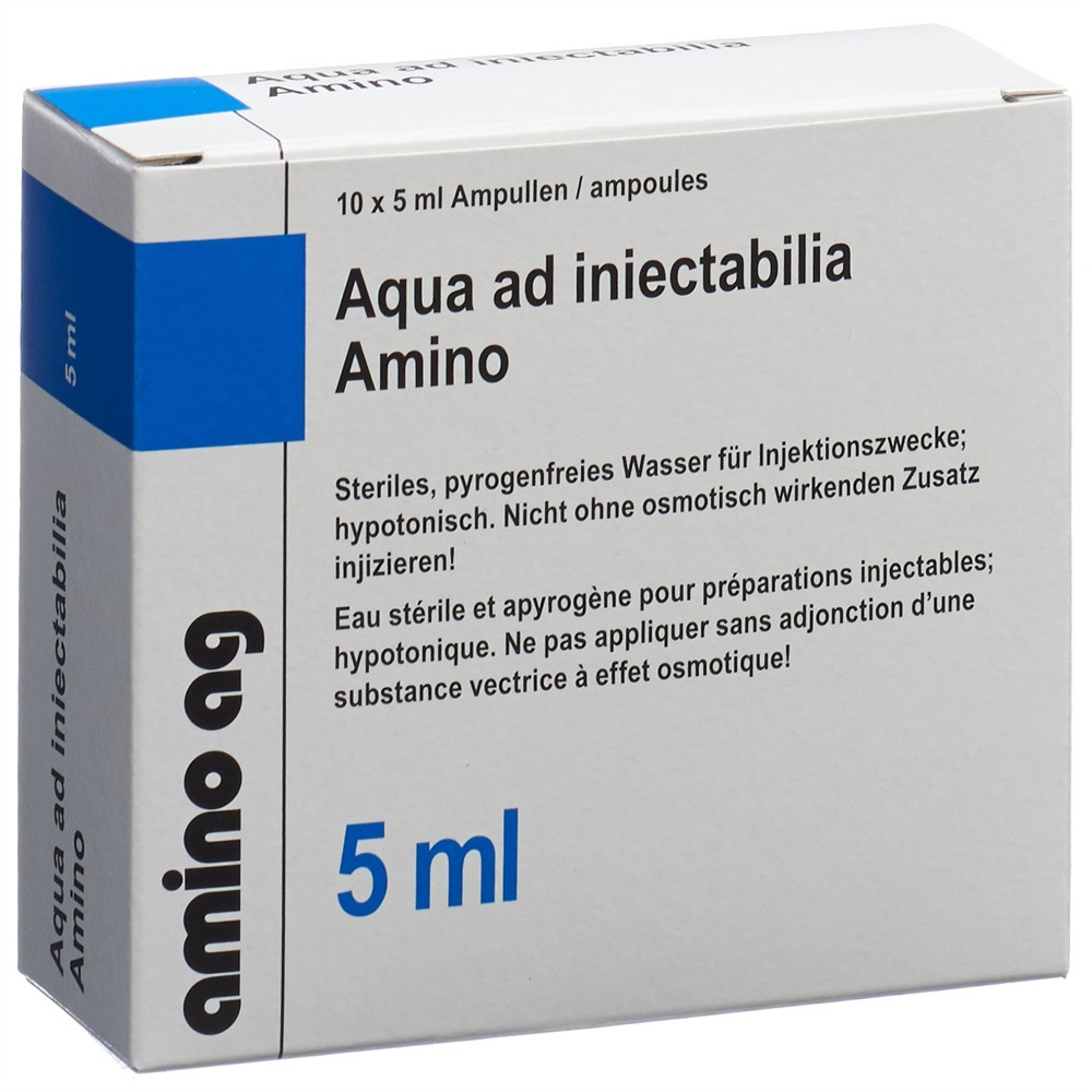 Aqua ad iniectabilia Amino, Injektionslösung