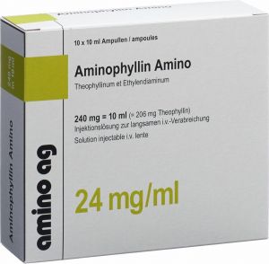 Aminophyllin Amino, Injektionslösung