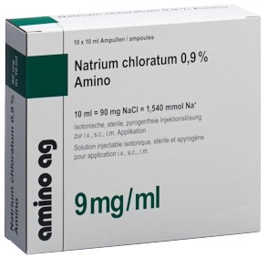 Natrium chloratum 0,9% Amino, Injektionslösung