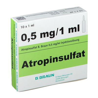 Atropinsulfat Amino 0,5 mg, Injektionslösung