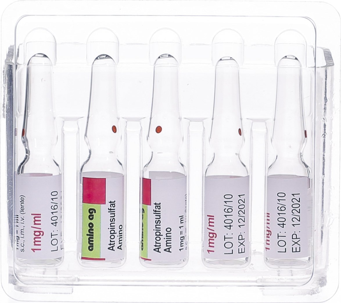 Atropinsulfat Amino 1,0 mg, Injektionslösung