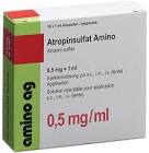 Atropinsulfat Amino 0,5 mg, Injektionslösung