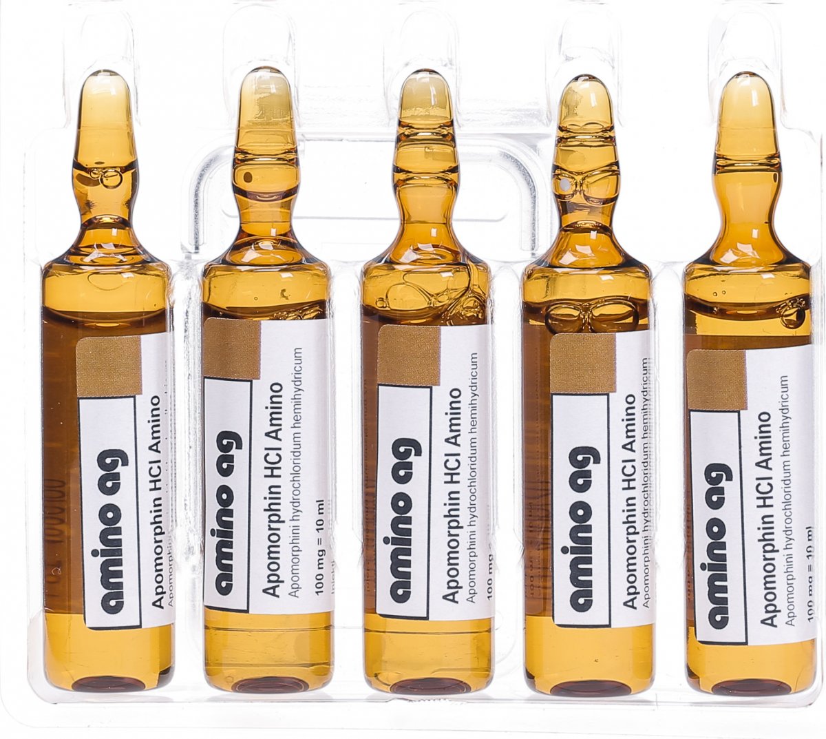 Apomorphin HCI Amino 10mg/ml, Injektionslösung