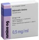 Adrenalin Amino 0,5 mg/ml, Injektionslösung