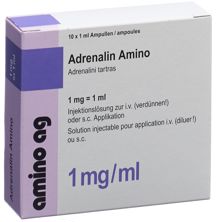 Adrenalin Amino 1 mg/ml, Injektionslösung