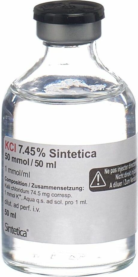 KCL 7,45% Sintetica, concentrato per soluzione per infusione