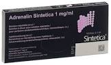 Adrenalin Sintetica 1,0 mg/ml, soluzione iniettabile / concentrato per soluzione iniettabile/per infusione