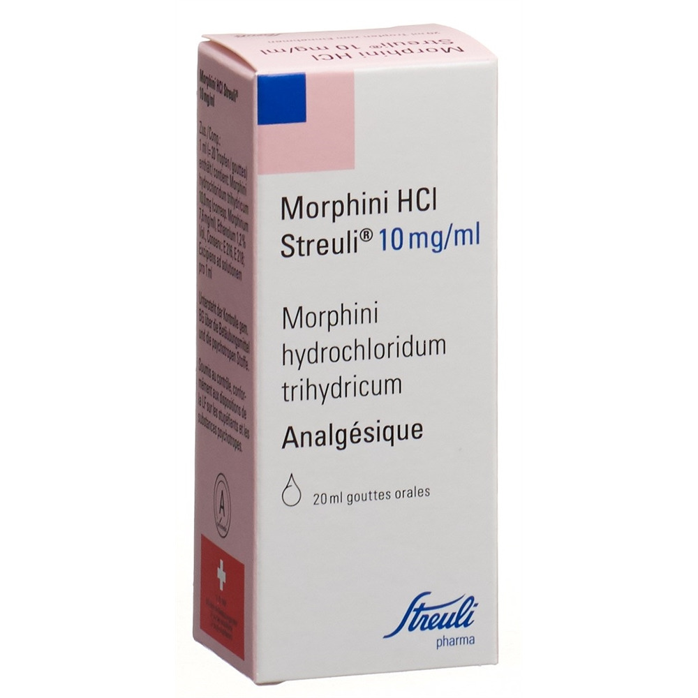 Morphini HCl Streuli 10 mg/ml, Tropfen zum Einnehmen