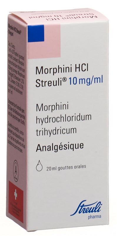 Morphini HCl Streuli 10 mg/ml, Tropfen zum Einnehmen