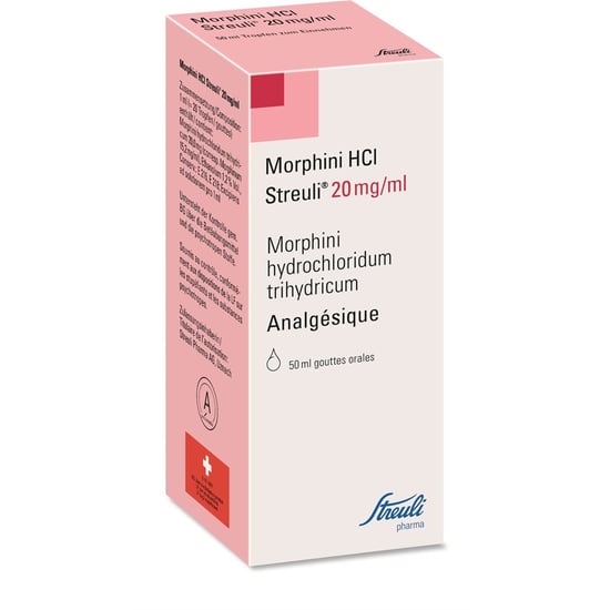 Morphini HCl Streuli 10 mg/ml, Tropfen zum Einnehmen